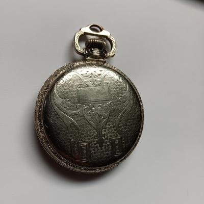 WORKING 14K GOLD ILLINOIS POCKET WATCH