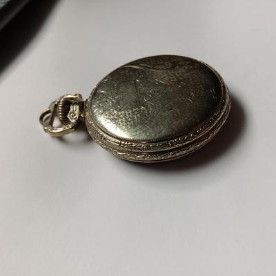 WORKING 14K GOLD ILLINOIS POCKET WATCH