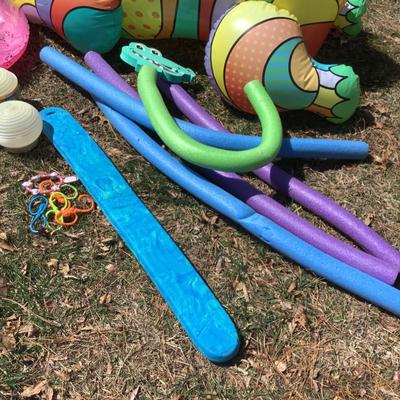 G8127 Lot of Large Pool Floats and Noodles