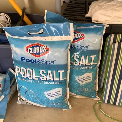 G8129 Two NEW 40lb Bags of Clorox Pool & Spa Pool Salt