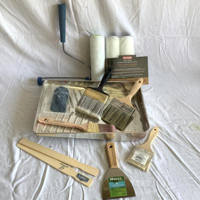 G8147 Lot of Painting Supplies