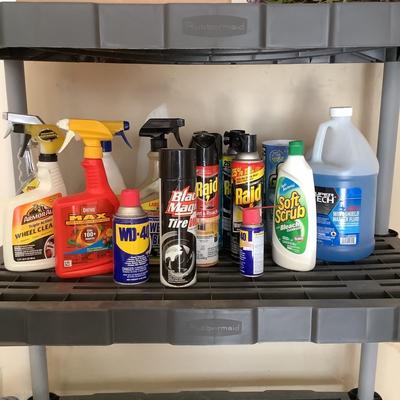 G8148 Lot of Car Cleaners and Bug Sprays