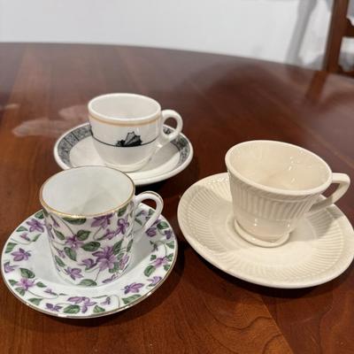 Collection of gorgeous tea cups and saucers
