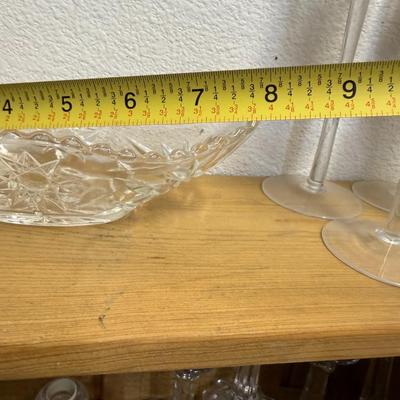 Vintage Cut Glass Crystal Candy Dish