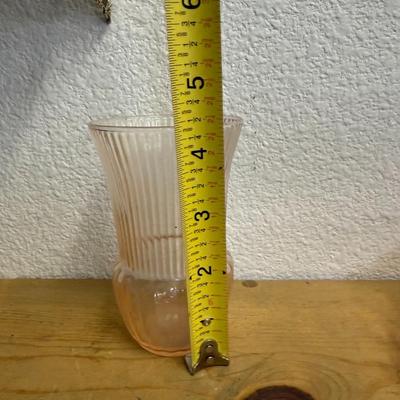 Vtg Pink Vase