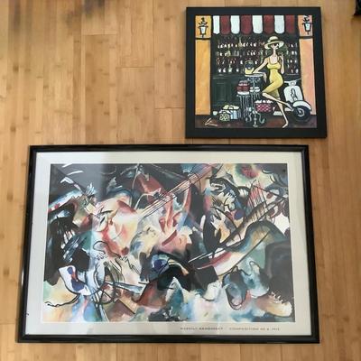 DR8164 Wassily Kandinsky Composition No 6 Print and more