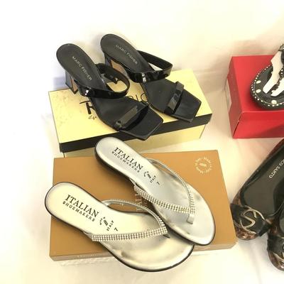 MB8178 Lot of Ladies Sandals, Flip flops , Flats and more