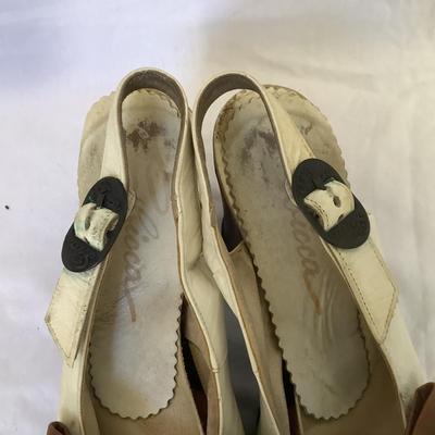 MB8180 Vintage 1960’s Platform Disco Shoes By Sbicca