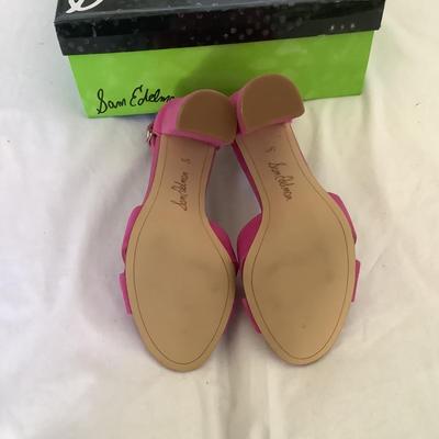 MB8186 Pair of SAM EDELMAN Hot Pink Pumps
