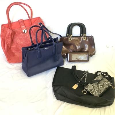 MB8202 Lot of Ladies Handbags, Nine West and more