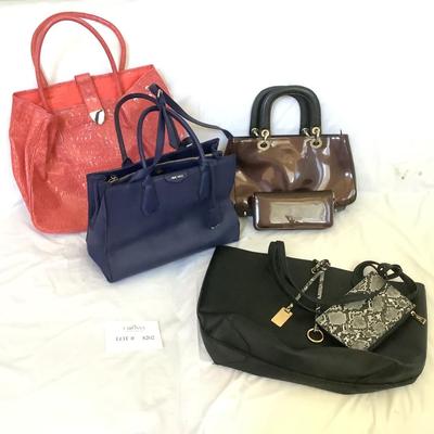 MB8202 Lot of Ladies Handbags, Nine West and more