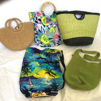 MB8204 Lot of Summer Bags, Totes, Talbot’s and more