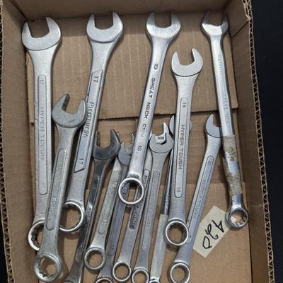13 Pcs Assorted wrenches