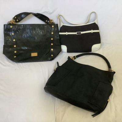 MB8207 Lot of Black Handbags, Michael Kors and more