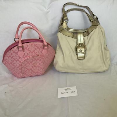 MB8212 Lot of Coach Bag and C Logo Bag