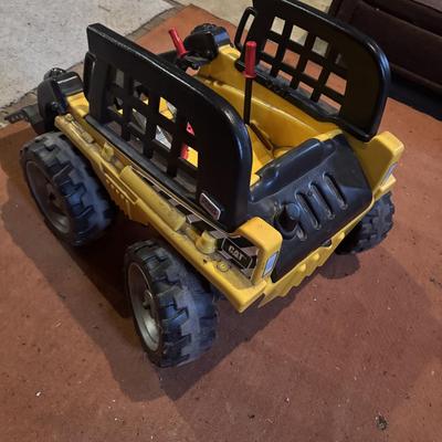 Kids battery operated Cat Bulldozer