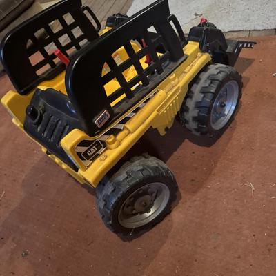 Kids battery operated Cat Bulldozer