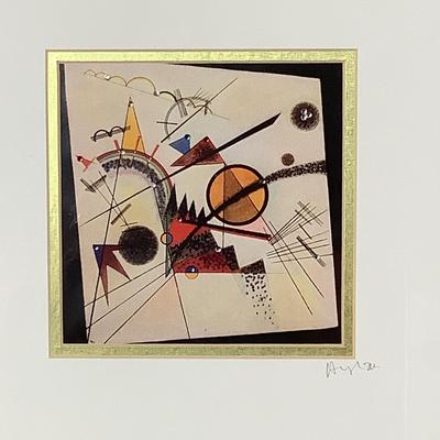 DR8236 Abstract Original Signed Art