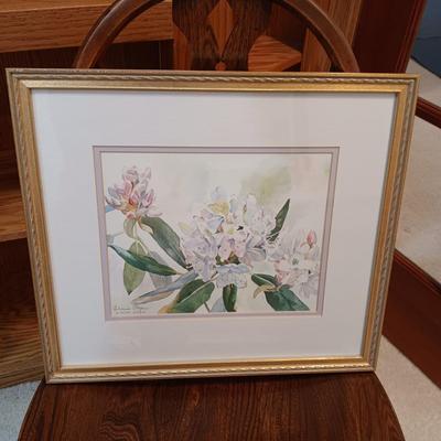 2 FLORAL ORIGINAL WATERCOLORS BY ELOISE POPE