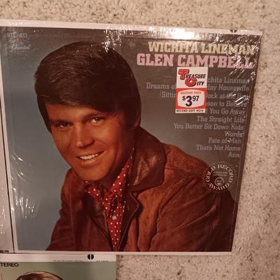 GLEN CAMPBELL EARLY YEARS ON VINYL RECORDS