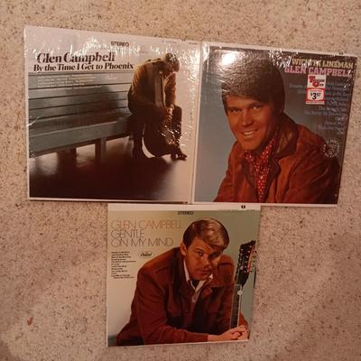 GLEN CAMPBELL EARLY YEARS ON VINYL RECORDS