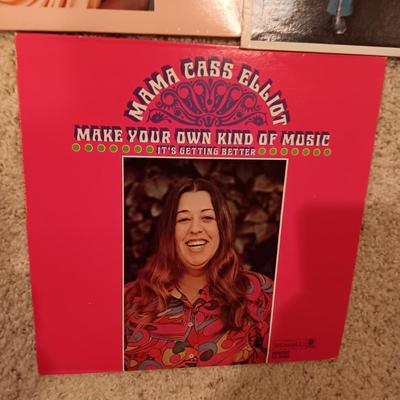 MAMA CASS, WHITNEY HOUSTON, GLEN CAMPBELL AND MORE ON VINYL RECORDS
