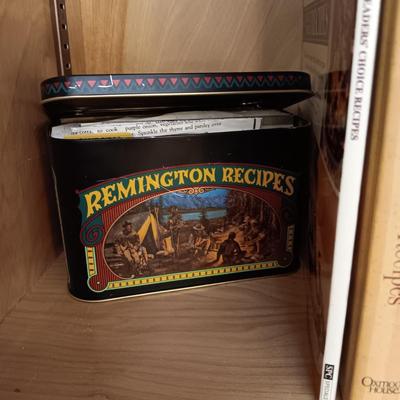 COOKBOOKS AND 2 BOXES FULL OF RECIPES