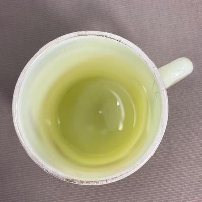 Heisey Oslo MN Souvenier Uranium milk Glass