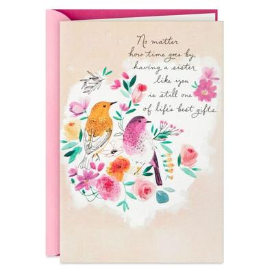 4-Pack Hallmark Sister Birthday Card - Sister Like You Life's Best Gifts