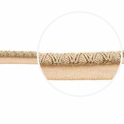 1 Bolt/5.47 Yards - Polo Spun Gold 3/8" Trimming - 47% Polyester, 38% Cotton, 15% Acrylic - Made in Turkey