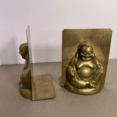 1970’s Brass Buddha Bookends