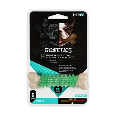 Hero Bonetics Dental Bone in Mint for Dogs - Extremely Durable, Gentler on Teeth & Tummy, Oral Health for Pets