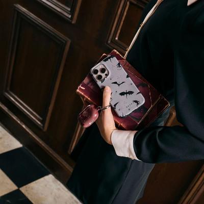 Samsung Galaxy A53 BURGA Phone Case in Turquoise Draco Bat Dragon - Double Layer Shock Absorbent Protection, Scratch Resistant, Raised...