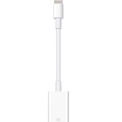 Lightning to USB Camera Adapter Lightning Female USB OTG Cable Adapter for Select iPhone,iPad Models Support Connect Camera, Card Reader