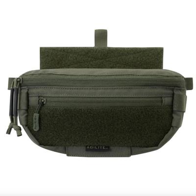Agilite Six Pack Hanger Pouch in Ranger Green Tactile Pouch