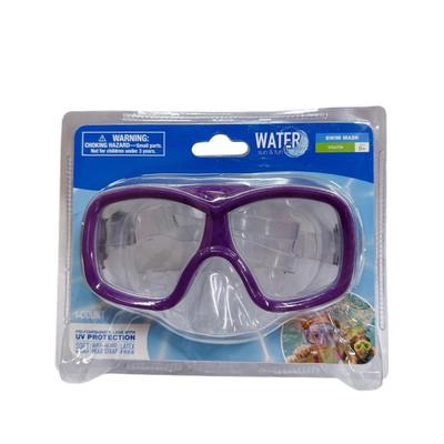 Youth 8+ Purple Water Fun & Sun Watersport Swim Mask UV Protection Latex Free
