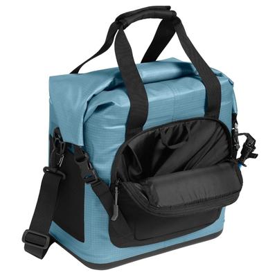 CamelBak ChillBak 18L Cube Soft Cooler w/3L Fusion Group Reservoir, Waterproof Roll-Top Closure Cooler Bag - Adriatic Blue