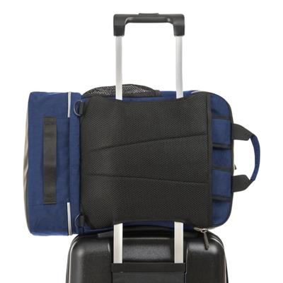 Biaggi Carry Cube Backpack: TSA Approved Travel Bag with Removable Packing Cube, Lightweight & Durable for Personal Item Use (Navy Blue)