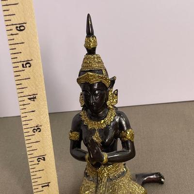 Brass Theppanom Thai Buddhist Angel