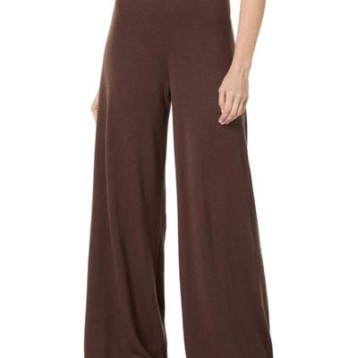 Size Large LYR by Splendid Women’s Dahlia Sweater Pants in Cacao Brown