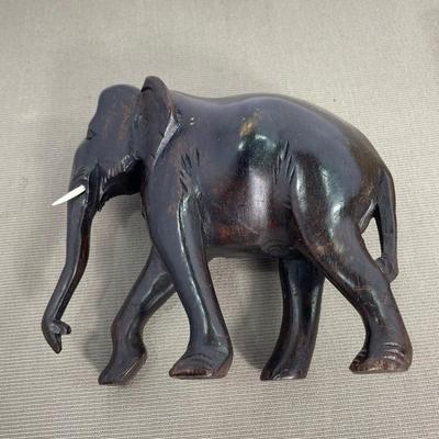 Carved Wooden Elephant