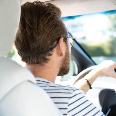 4-Piece Adjustable Glasses Straps - No Tail Adjustable Eyewear Retainer Glass Straps for Men's, Kids', Women's Glasses,...