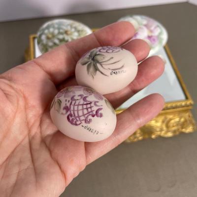 O’Keefe Hand Painted Porcelain Eggs