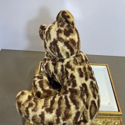 Vintage Leopard stuffed Animal Toy