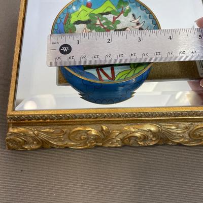 Small Chinese Cloisonné Enamel Dish