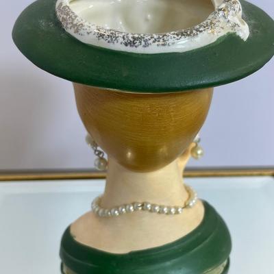 Vintage 1950’s Lady Head Vase