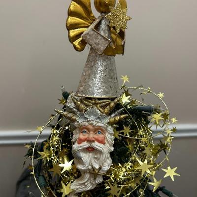Christmas Tree and Ornaments Lot 1033