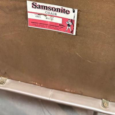 Vintage Samsonite Chair