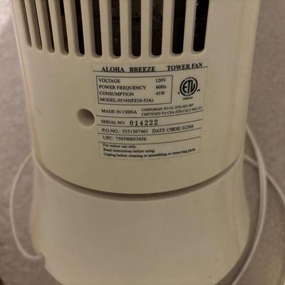 Aloha Breeze Tower Fan