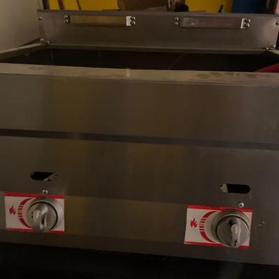 Propane commercial deep fryer